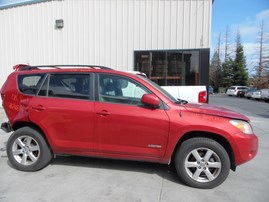 2008 TOYOTA RAV4 LIMITED RED 3.5L AT 2WD Z18166